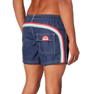 Sundek Stretch Waist Mid-Length Boardshort