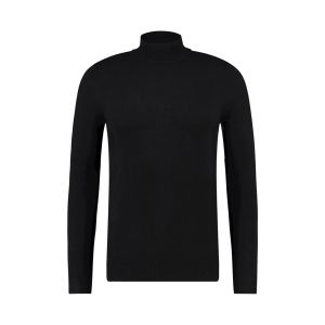 Purewhite Essential Knit Mockneck Longsleeve