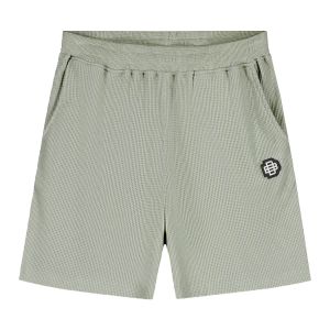 Black Bananas Monogram Waffle Shorts