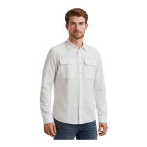 PME Legend Long Sleeve Katoenen/Linnen Shirt