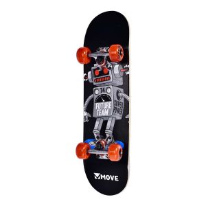 Move Robot Skateboard Kids