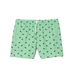 Lacoste Zwembroek Met Krokodillenprint