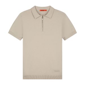 be:at: Gwan Knit Half Zip Polo