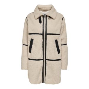 Jacqueline De Yong Frosty Life Teddy Long Jacket