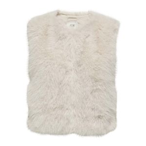 Jacqueline De Yong Ora Faux Fur Waistcoat 
