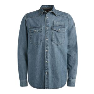 PME Legend Long Sleeve Shirt Indigo Denim