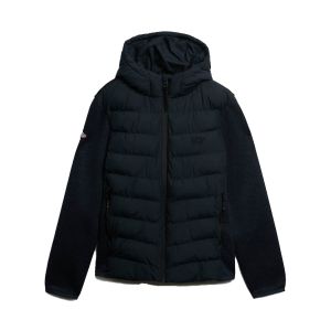 Superdry HOODED STORM KNIT HYBRID JKT