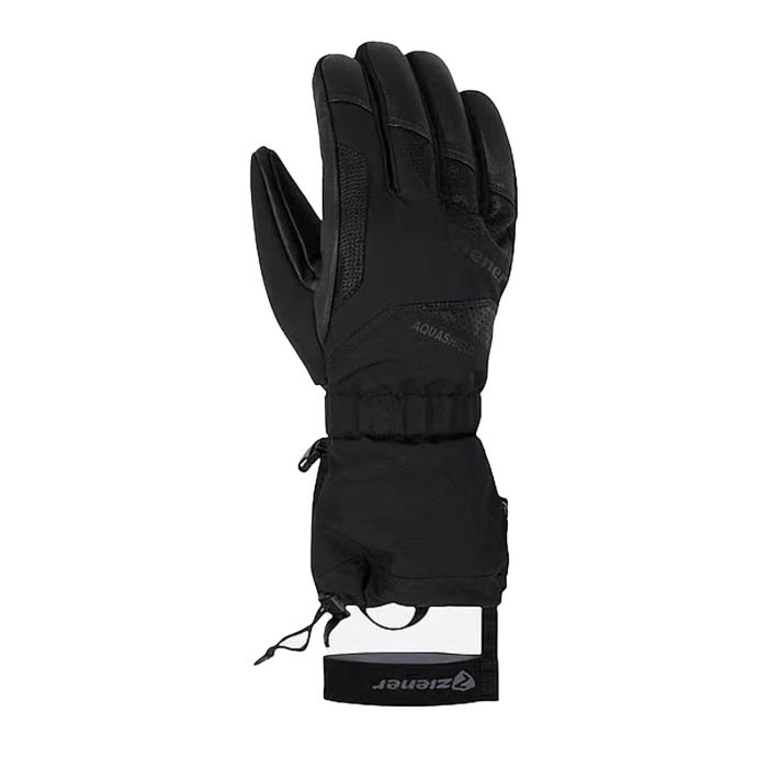Ziener Gabino Skihandschoenen voor heren, wintersport | warm, ademend, zwart (black), 8 Ziener Gabino Skihandschoenen voor heren, wintersport | warm, ademend, zwart (black), 8