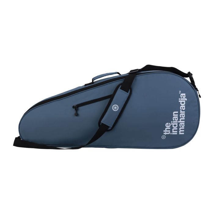 DSLEAF Tennis bag contains 2 racket, tennis backpack with separate shoe space for sports and training, grey